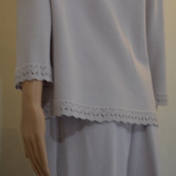 " BEAUTIFUL " ST . JOHN COLLECTION BY MARIE GRAY LIGHT PURPLE  SIZE 12/ 10 - Picture 5 of 14